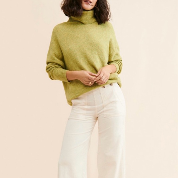 Pilcro “Kit” Utility Wide Leg Corduroy Trousers
 Anthropologie cream - Picture 8 of 10
